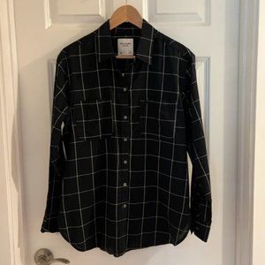 Abercrombie & Fitch Plaid Button Up (NWT)